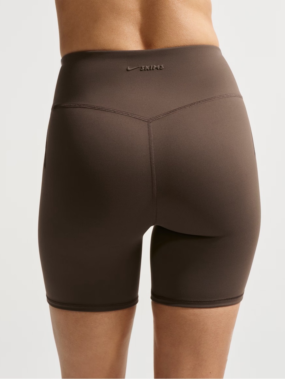 Nike Skims Brown Biker Shorts 7”
